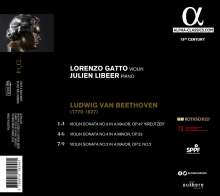 Ludwig van Beethoven (1770-1827): Violinsonaten Nr.2,4,9, CD