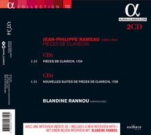 Jean Philippe Rameau (1683-1764): Pieces de Clavecin, 2 CDs