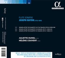 Joseph Haydn (1732-1809): Flötensonaten H.3 Nr.72,80,81, CD