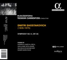 Dmitri Schostakowitsch (1906-1975): Symphonie Nr.14, CD