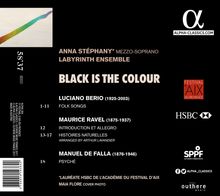 Anna Stephany - Black Is The Colour, CD