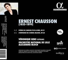 Ernest Chausson (1855-1899): Symphonie op.20, CD