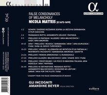 Nicola Matteis (1650-1714): Ayres for the Violin - "False consonances of Melancholy", CD