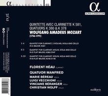 Wolfgang Amadeus Mozart (1756-1791): Klarinettenquintett KV 581, CD