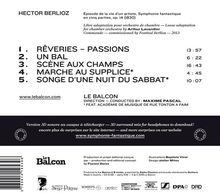 Hector Berlioz (1803-1869): Symphonie fantastique (Freie Adaption für Kammerorchester von Arthur Lavandier), CD