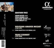 Wolfgang Amadeus Mozart (1756-1791): Streichquartett Nr.15 KV 421, CD