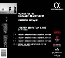 Johann Sebastian Bach (1685-1750): Cembalokonzerte BWV 1060-1062, CD