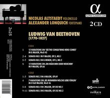 Ludwig van Beethoven (1770-1827): Cellosonaten Nr.1-5, 2 CDs