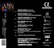 Francisco Coll (geb. 1985): Konzert für Violine,Cello,Kammerorchester "Les Plaisirs illumines", CD