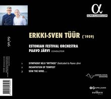 Erkki-Sven Tüür (geb. 1959): Symphonie Nr.9 "Mythos", CD