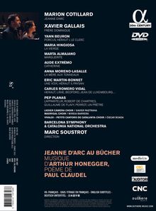 Arthur Honegger (1892-1955): Jeanne d'Arc au Bucher, DVD