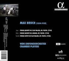 Max Bruch (1838-1920): Streichoktett (1920), CD