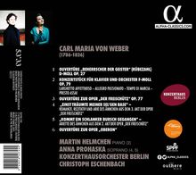 Carl Maria von Weber (1786-1826): 200 Jahre Konzerthaus Berlin - Musik von Carl Maria von Weber, CD