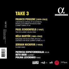 Patricia Kopatchinskaja, Reto Bieri &amp; Polina Leschenko - Take 3, CD