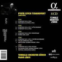 Peter Iljitsch Tschaikowsky (1840-1893): Symphonien Nr.1-6, 5 CDs