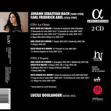 Lucile Boulanger - Solo Bach-Abel, 2 CDs