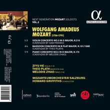 Wolfgang Amadeus Mozart (1756-1791): Violinkonzert Nr. 3 G-Dur KV 216, CD