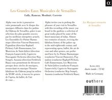 Les Grandes Eaux Musicales De Versailles 2012, CD