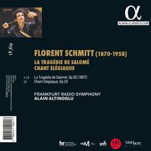 Florent Schmitt (1870-1958): La Tragedie de Salome op.50 (Symphonische Dichtung), CD