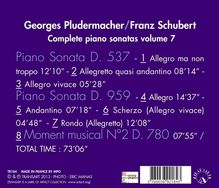 Franz Schubert (1797-1828): Klaviersonaten D.537 &amp; D.959, CD