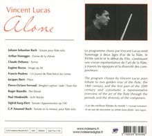 Vincent Lucas - Alone, CD