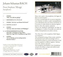 Pierre-Stephane Meuge - Bach Sax, CD