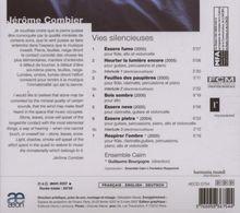 Jerome Combier (geb. 1971): Kammermusik, CD