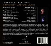 Klavierwerke für die linke Hand "Oeuvres Pour la Main Gauche" - Anthologie Vol.6, CD
