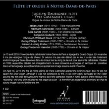 Flute et Orgue a Notre-Dame de Paris, CD