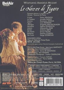 Wolfgang Amadeus Mozart (1756-1791): Die Hochzeit des Figaro, 2 DVDs