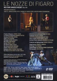 Wolfgang Amadeus Mozart (1756-1791): Die Hochzeit des Figaro, 2 DVDs