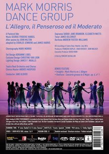 Mark Morris Dance Group - L'Allegro, il Penseroso ed il Moderato, DVD