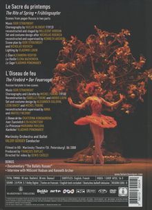 Mariinsky Ballet &amp; Orchestra:Strawinsky &amp; Les Ballets Russes - Le Sacre Du Printemps, DVD