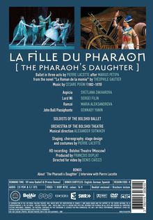 Bolshoi Ballett:La Fille du Pharaon (Cesare Pugni), DVD