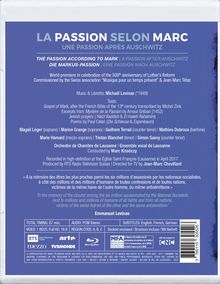 Michael Levinas (geb. 1949): La Passion selon Marc (Une Passion apres Auschwitz), Blu-ray Disc