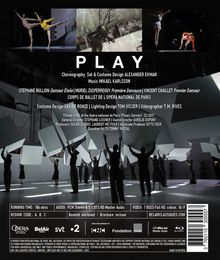 Ballet de l'Opera National de Paris - Play, Blu-ray Disc