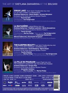 The Art of Svetlana Zakharova at the Bolshoi, 4 DVDs