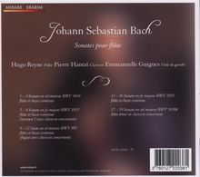 Johann Sebastian Bach (1685-1750): Flötensonaten BWV 1030,1033-1035, CD