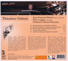 Theodore Dubois (1837-1924): Fantasie-Stück für Cello &amp; Orchester, CD