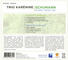 Robert Schumann (1810-1856): Klaviertrios Nr.1 &amp; 2, CD