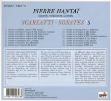 Domenico Scarlatti (1685-1757): Cembalosonaten Vol.5, CD
