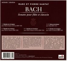 Johann Sebastian Bach (1685-1750): Flötensonaten BWV 1013,1030,1032,1035, CD