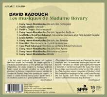 David Kadouch - Les Musiques de Madame Bovary, CD