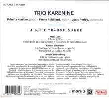 Trio Karenine - La Nuit Transfiguree, CD