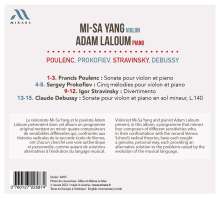 Mi-Sa Yang &amp; Adam Laloum - Poulenc / Prokofiev / Stravinsky / Debussy, CD