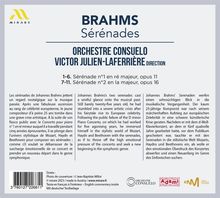 Johannes Brahms (1833-1897): Serenaden Nr.1 &amp; 2, CD