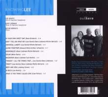 Lee Konitz, Dave Liebman &amp; Richie Beirach: Knowing Lee, CD