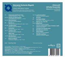 Giovanni Antonio Rigatti (1613-1648): Vespro della Beata Vergine, CD