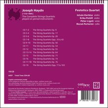 Joseph Haydn (1732-1809): Sämtliche Streichquartette (der Artaria-Ausgabe), 19 CDs