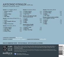 Antonio Vivaldi (1678-1741): Sonaten für Flöte &amp; Bc RV 14, 16, 28, 31, 36, 52, 806, RV Anh.95 Nr.6, CD